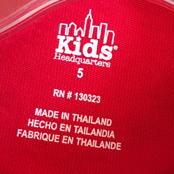 Kids Headquarters top, Little Girl size 5. - Picture 3 of 5